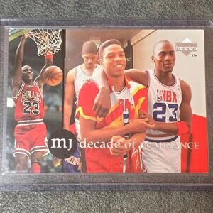 1994-95 Collector's Choice Italian Decade of Dominance #J4 Michael Jordan